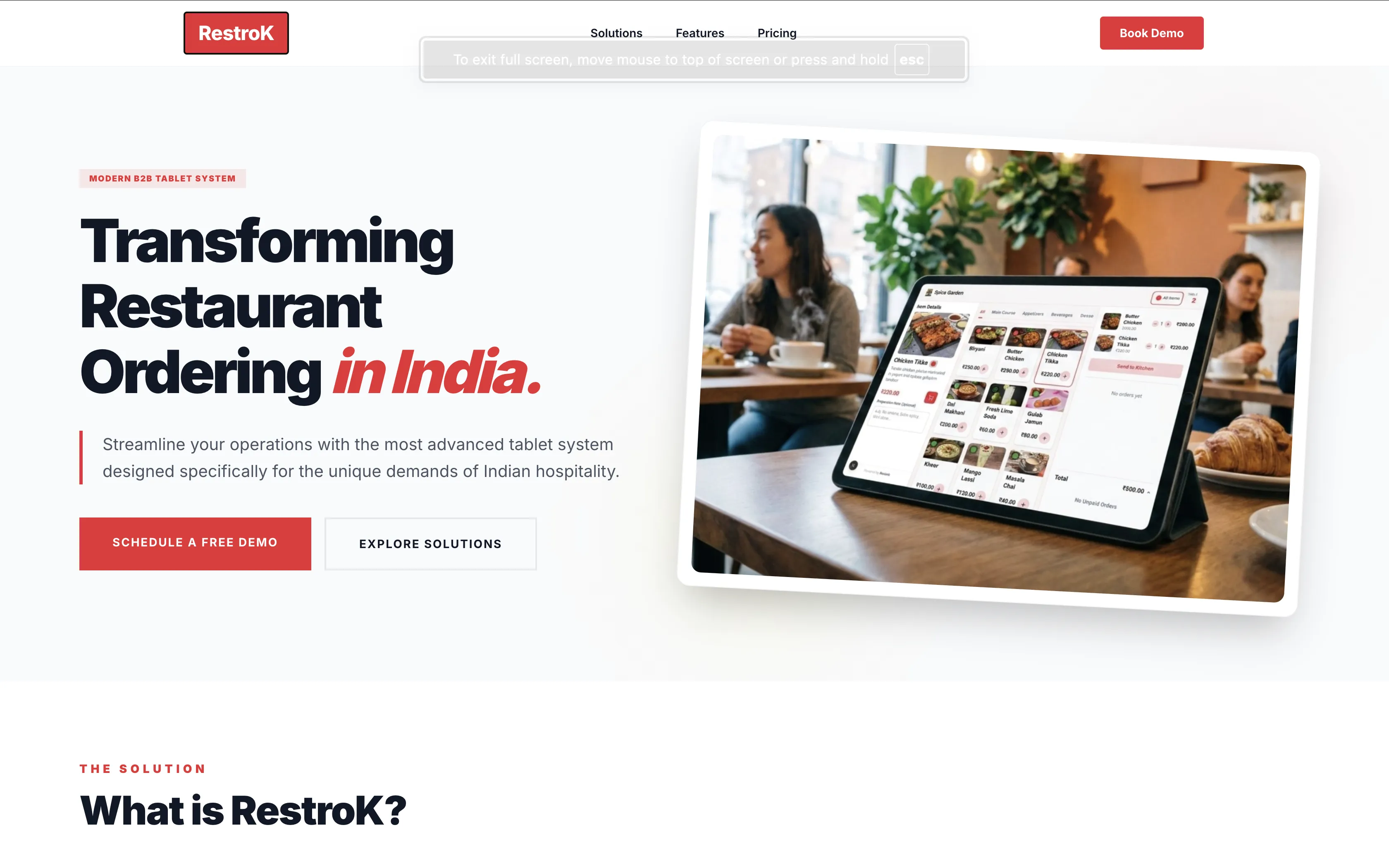 Client storefront preview